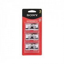 SONY 3MC-60B  Microcassette 3 pack