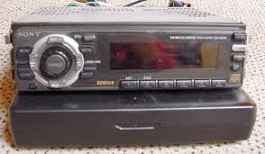 SONY CDX-3900R Original front panel of the radio