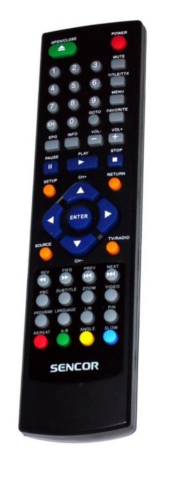 Sencor SDV-8803 replacement remote control different look