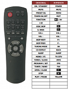 SAMSUNG AH59-10124B replacement remote control different look