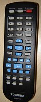 Toshiba SE-R0335, SR0335 replacement remote control  SD290EKB  SD290EKE SD290SS