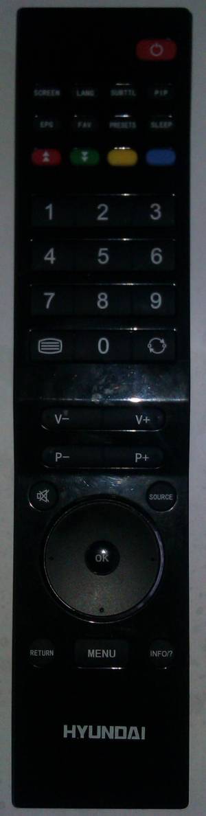 Hyundai RC3920 replacement remote control different look