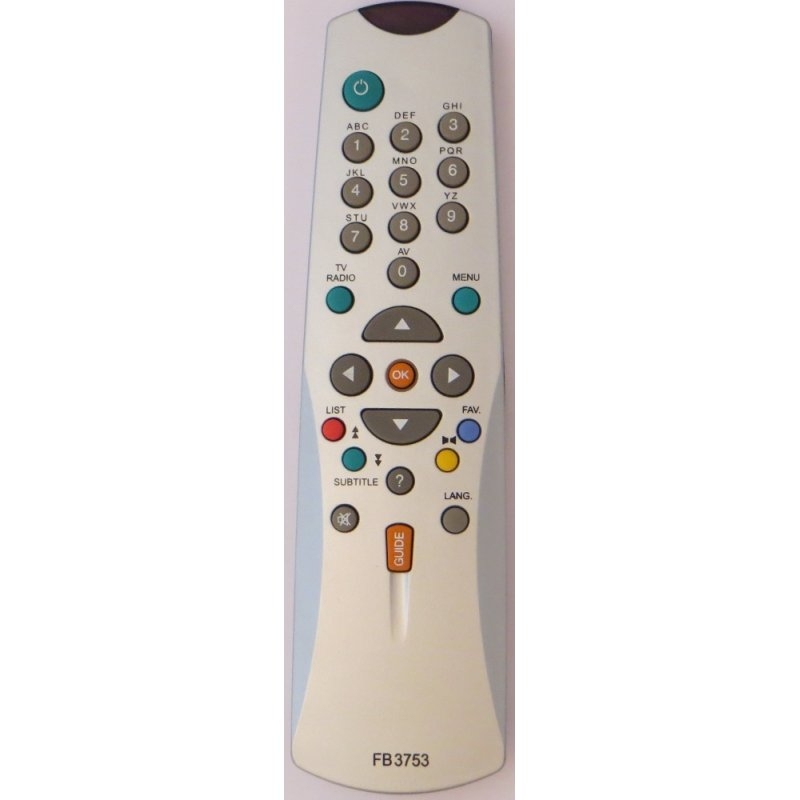 Vestel, Murat, RC3753 replacement remote control copy