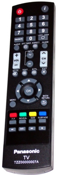Græder Indsigt entreprenør Panasonic TZZ00000007A replacement remote control different look for 11.8 €  - TV PANASONIC | emerx.eu