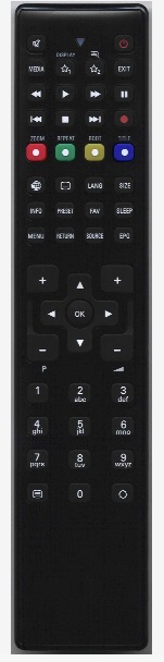 Medion MD30814 DE-A, replacement remote control different look