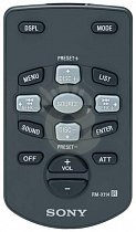 Sony RM-X114, RMX114 replacement remote control different look CDX-GT35U