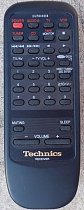 Technics EUR644858, EUR644866 replacement remote control different look