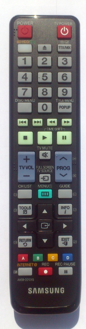 Samsung AK59-00104S replacement remote control different look