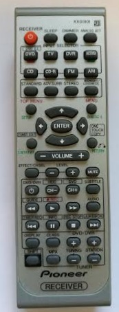 Pioneer XXD3101=XXD3102 original remote control - DVD, BD PIONEER ...