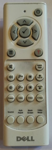 Dell TSKB-IR02 replacement remote control different look