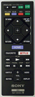 Sony RMT-VB100U original remote control