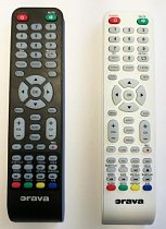 Orava LT-611 LED L92B, LT-611 LED L92W replacement remote control different look