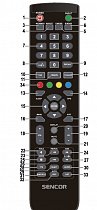 Sencor SLE 39A1000M4, SLE39A1000M4 replacement remote control different look