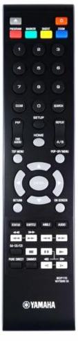 Yamaha BDP115 original remote control