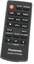 Panasonic N2QAYC000080, SC-HC18, SCHC18 original remote control
