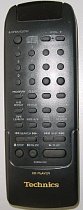 Technics EUR642100 replacement remote control different look