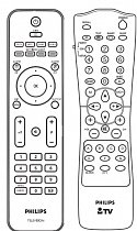 Philips RC2573 RR2573 replacement remote control different look