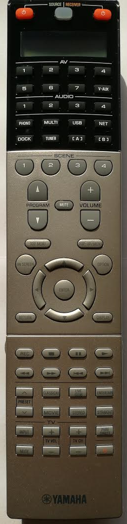 Yamaha RAV411 original remote control