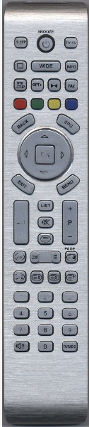 Itt 32-2500DVBT LCD replacement remote control different look