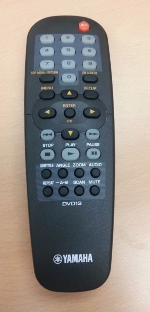 Yamaha DVD13 replacement remote control different look