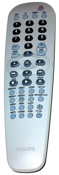 Philips 313923804751 RC19245015 replacement remote control different look LX3600D