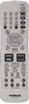 Thomson RCT192DB1 replacement remote control different look