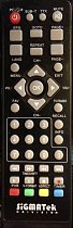 Sigmatek DVBR-420HD HD-DVBT-RECEIVER  replacement remote control different look